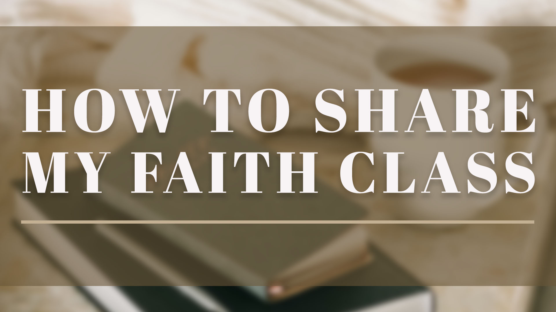 How To Share My Faith

Sunday | 9:00am
May 25
Meeting at Grace Church
